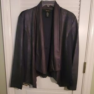 Open front Moto Jacket